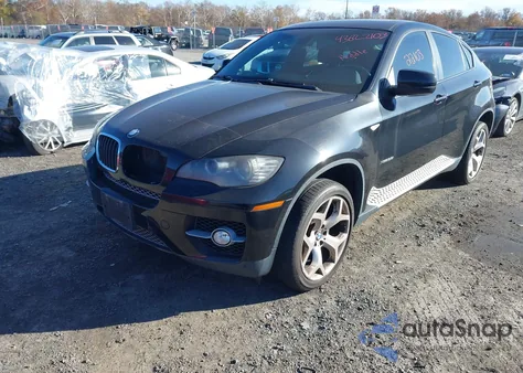 2009 BMW X6 xDrive35I из США, поврежденный, VIN 5UXFG43589L223031